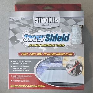 Simoniz Snow Shield Exterior Windshield Cover